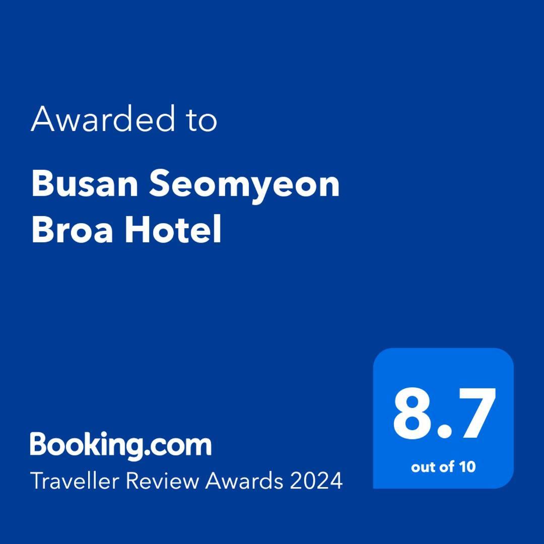 Busan Seomyeon Broa Hotel Dış mekan fotoğraf